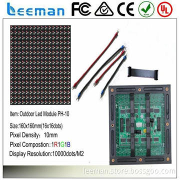 dual-sided rgb outdoor p10 led display Leeman P4 SMD led digital screen